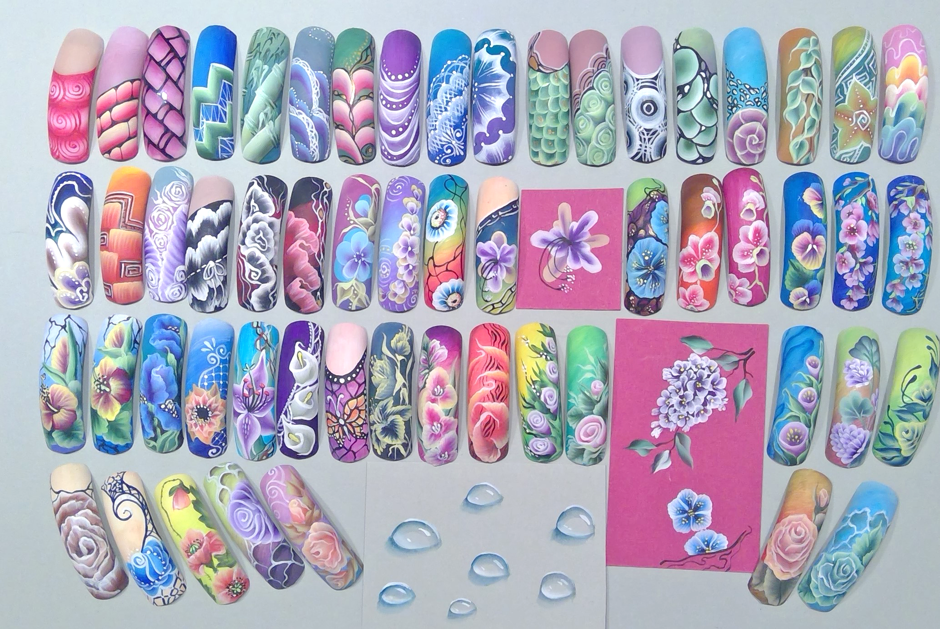 Prestige Nagelstudio Tips und Uebung